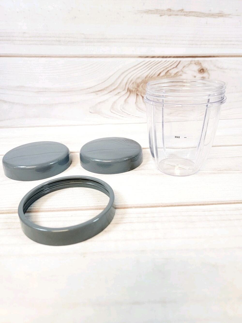 OEM Nutribullet Magic Bullet NB-101B Blender Cup Accessories Attachments 4 Piece